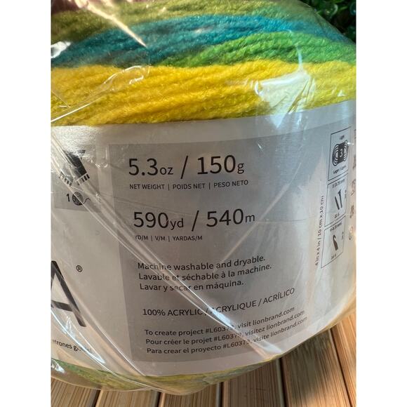 NWT Mandala Yarn Multicolor Yarn Crocheting and Knitting, Craft Yarn Gnome - Picture 7 of 7